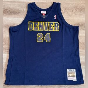 Mitchell & Ness NBA Denver Nuggets Andre Miller 2012 Swingman Day Jersey